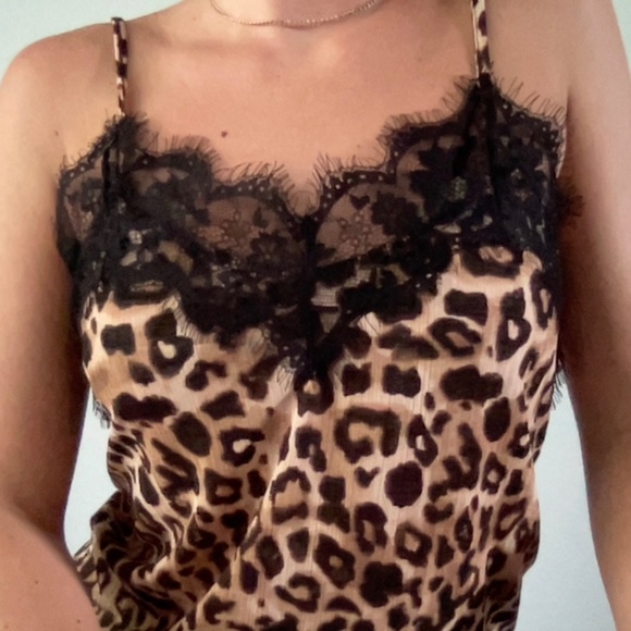 Zara Tops - Zara Cheetah Print tank top NWT